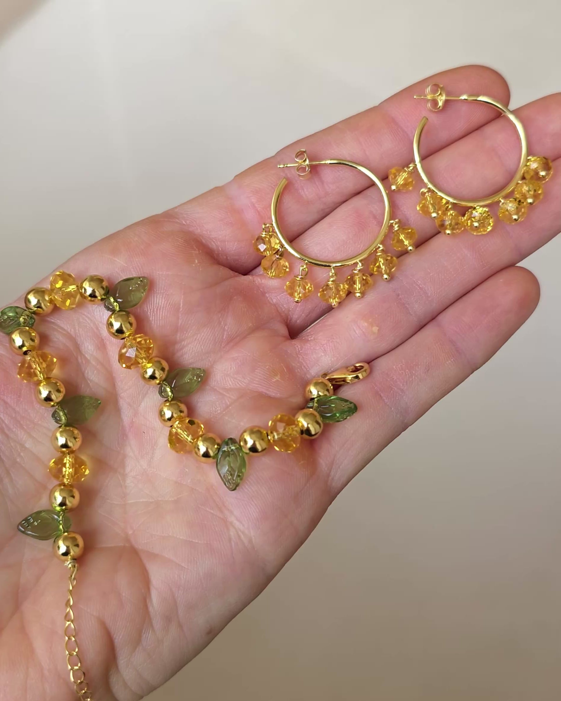 Lemonade Swirl Earrings