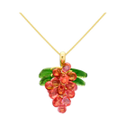 Raspberry Jelly Necklace