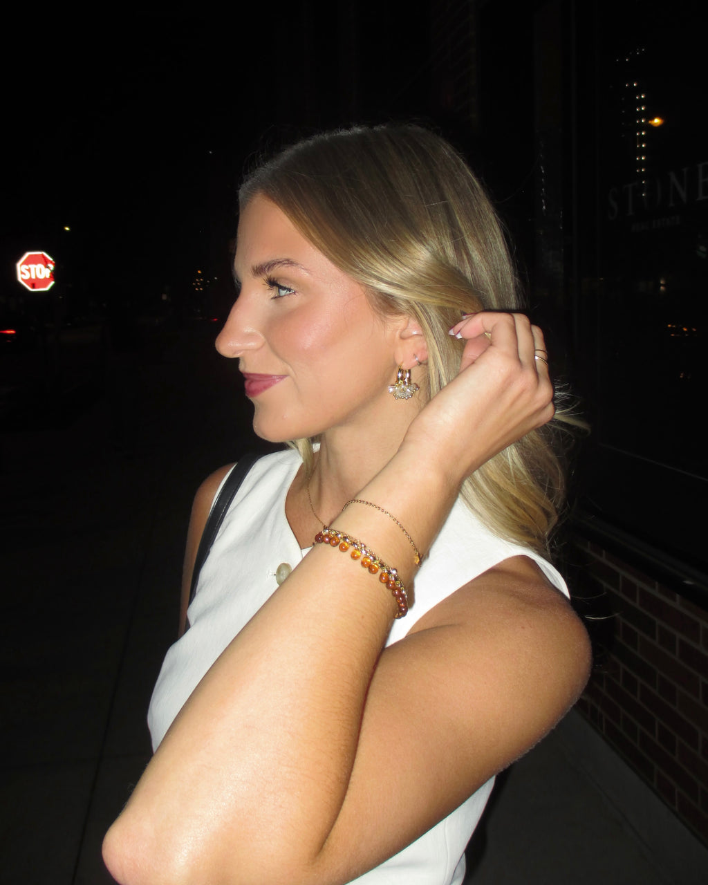 Mini Sugar Rush Earrings by ANNELE, 14k gold-plated earrings, image 8