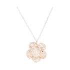 Vanilla Whirl Necklace in Silver