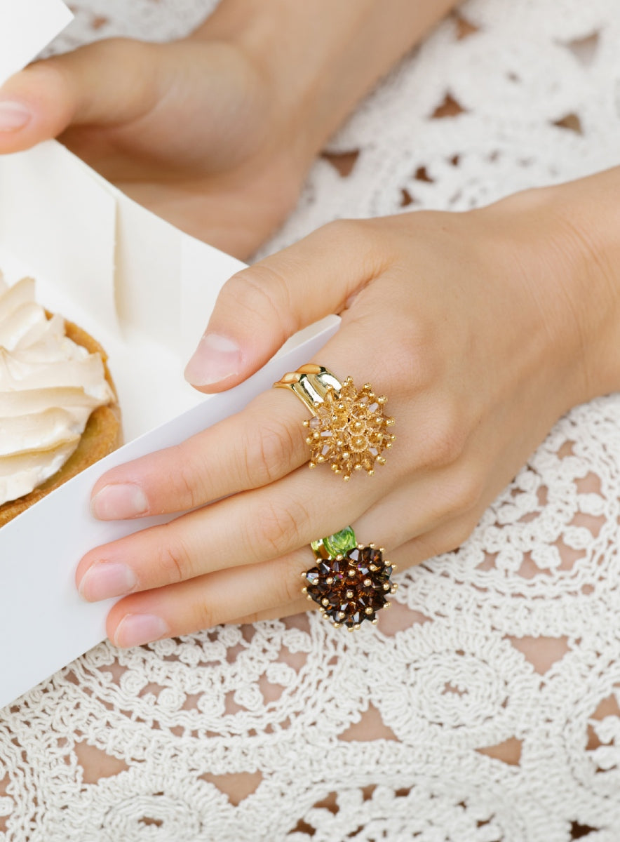Dreamy Dandelion Ring